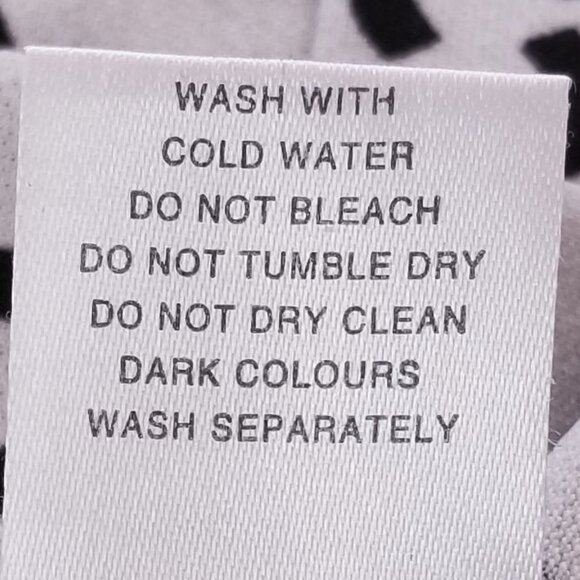 Aster by Firmiata Black and White Abstract Tunic - 2X - Picture 8 of 9